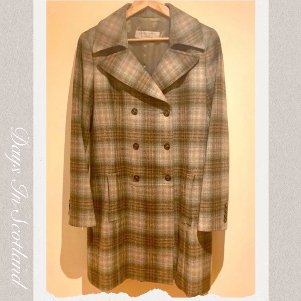 ♦️Lochcarron of Scotland Tartan Wool Coat-Host Pick